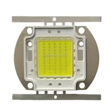 50 Вт высокомощный светодиодный излучатель овальный белый/холодный белый/теплый белый красный желтый зеленый синий светодиодный излучатель лампочки 2 шт