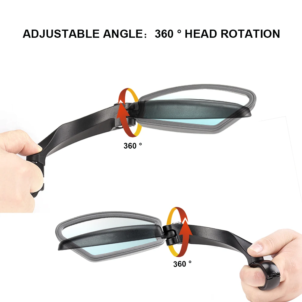 Bicycle Mirror MTB Road Bike Rear View Mirror Cycling Handlebar Back Eye Blind Spot Mirror Flexible Safety Rearview Bike Mirrors Bicycle Mirror MTB Road Bike Rear View Mirror Cycling Handlebar Back Eye Blind Spot Mirror Flexible Safety Rearview Bike Mirrors