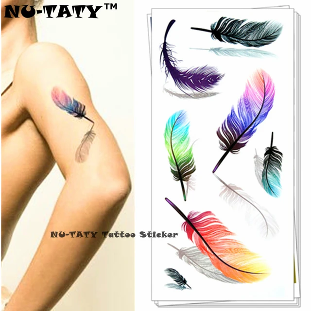 Nu-TATY Angel Feather 3d Temporary Tattoo Body Art Flash Tattoo Stickers 19x9cm Waterproof Styling Tatoo Home Decor Wall Sticker Nu-TATY Angel Feather 3d Temporary Tattoo Body Art Flash Tattoo Stickers 19x9cm Waterproof Styling Tatoo Home Decor Wall Sticker