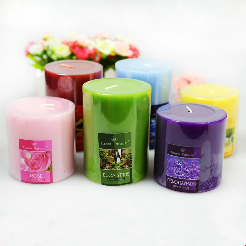 

1Pcs 5x5cm/5x7.5cm Fashion Aromatherapy smokeless candles Aromatherapy essential oil Wedding candles romantic scented candles