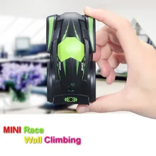 Fun Mini rc car toys for children child Electric radio remote control Climbing Wall stunt car indoor birthday gift