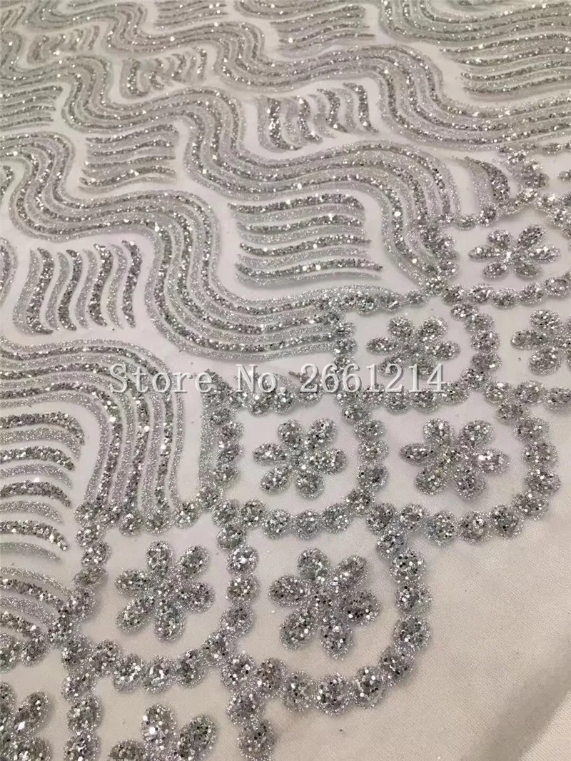 Desain Baru Hot Jual Warna Perak Bahasa Perancis Net Renda Kain Gemerlapan Terpaku Glitter Afrika Tulle Renda Untuk Gaun Pesta Bzl 15203 Net Lace Fabric Designer Fabriclace Fabric Aliexpress