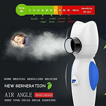 

Airangel+ Medical Nebulizer Handheld Asthma Inhaler Atomizer Health Care Rechargeable Mini Portable Nebulizer
