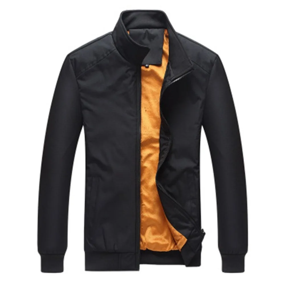 

Men's Outdoor Warm Coat Thick Trendy Coats Plus Size Male Baseball Bomber Jacket Slim Plus Size 5XL Outerwear Autumn Winter