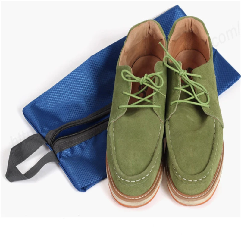 Разноцветная портативная Водонепроницаемая Переносная дорожная сумка для обуви на молнии с окошком для просмотра Водонепроницаемый органайзер для хранения