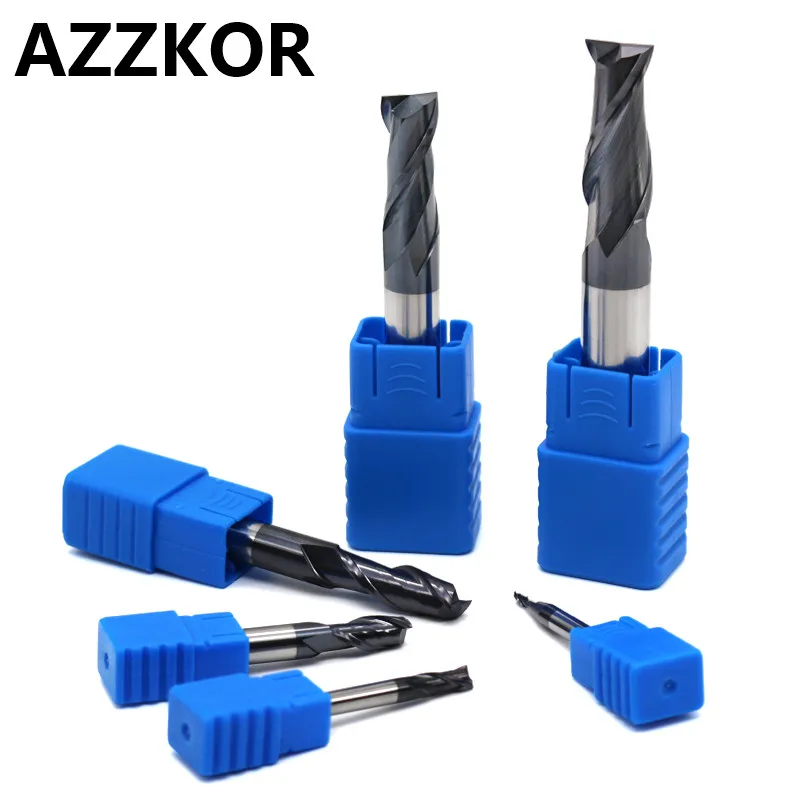Milling Cutter Alloy Coating Tungsten Steel Tool Cnc Maching 2 Blade