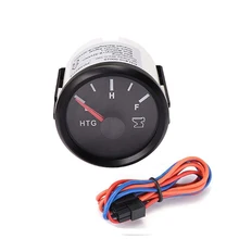 УФ-фильтр 52 мм с 0-190ohms морской водяной манометр Петля из нержавеющей стали для воды Индикатор уровня в резервуаре калибровочного инструмента белый/черный Универсальный