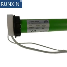 Dm25te, motor tubular dooya e controlador remoto e suportes de instalação, para dia. Tubo de 38mm