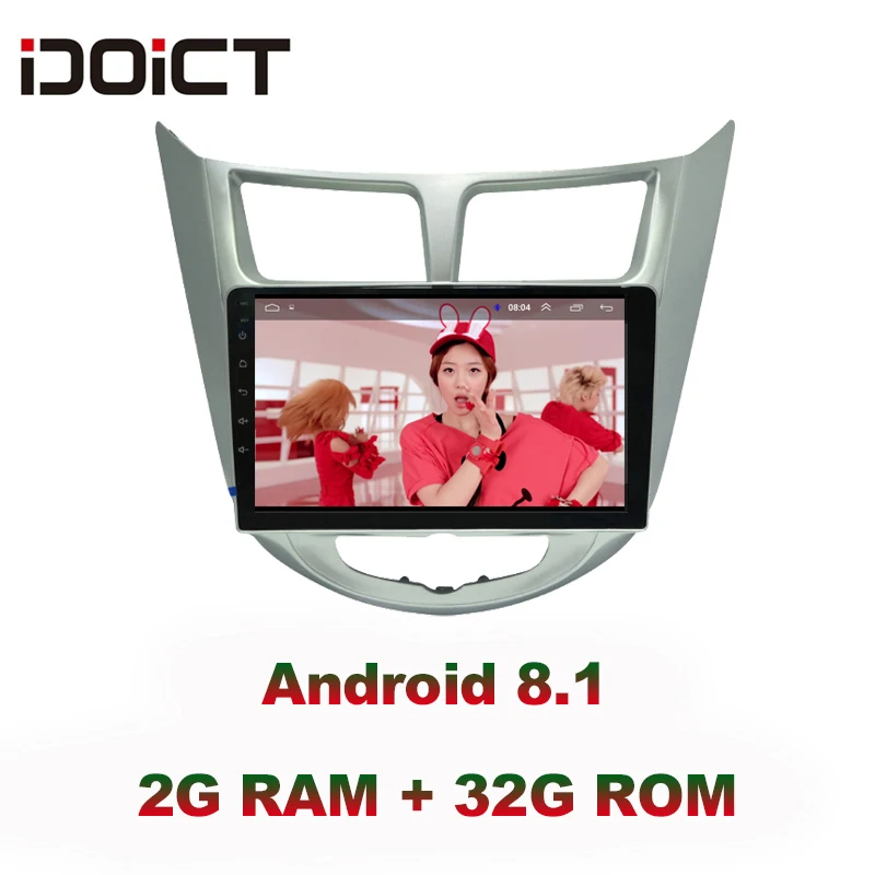 Cheap IDOICT Android 8.1 IPS 2G+32G 8 CORE Car DVD Player GPS Navigation Multimedia For Hyundai Accent Verna Solaris Radio 2010-2017 0 Cheap IDOICT Android 8.1 IPS 2G+32G 8 CORE Car DVD Player GPS Navigation Multimedia For Hyundai Accent Verna Solaris Radio 2010-2017 0