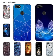 Чехлы для телефонов I am alone для lenovo A5, 5,45 дюймов, ТПУ, модные, милые, цветные, с рисунком, чехлы для мобильных телефонов lenovo A5