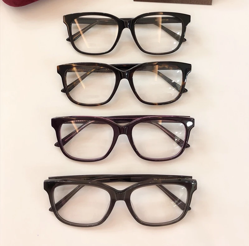 Мода рецепт ацетатные очки оптические оправы для мужчин женщин дизайнер Винтаж Ясно очки Квадратные очки