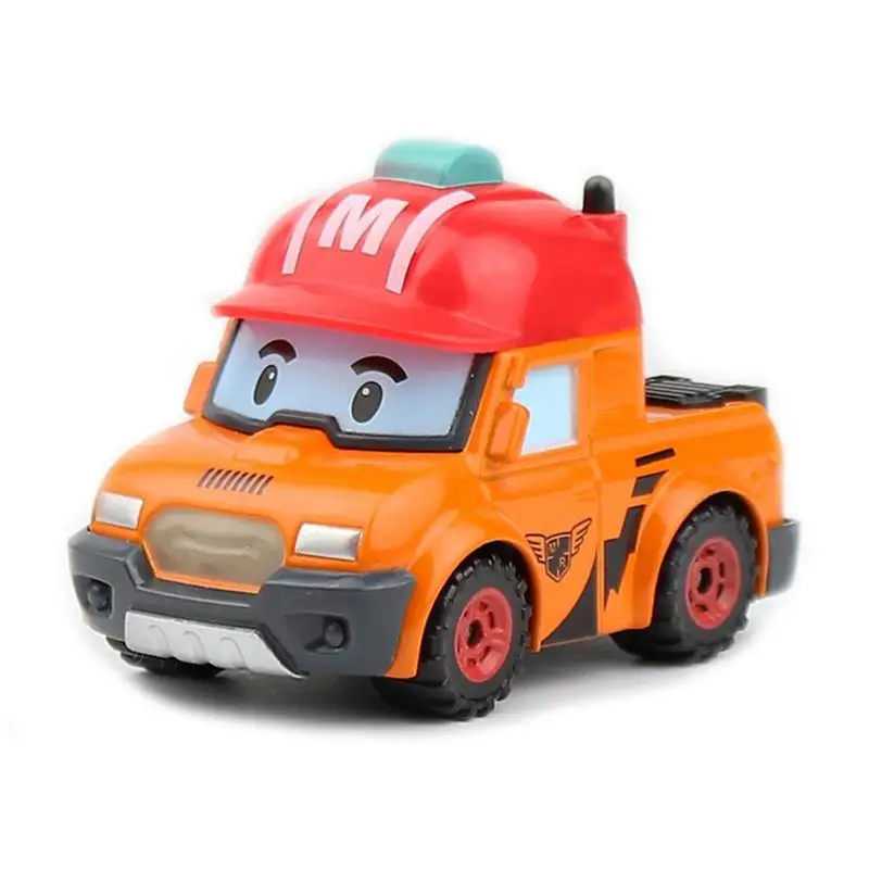 051 12 same picture Купить 3 получить 5% Robocar Poli Фигурки детские игрушки Робот Поли Рой Хейли Аниме Металл Фигурку Игрушечный автомобиль для детей Подарок на день рождения - Цвет: 051 12 same picture