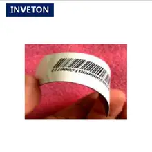 Гибкая 100 шт. мягкая наклейка пассивная ультратонкая наклейка антиметаллический тег короткая range10cm-2m 860-960 МГц антиметаллическая uhf rfid бирка