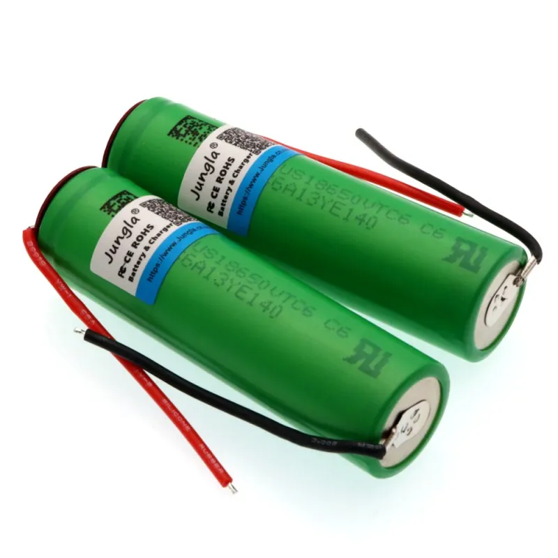 Новинка 18650 VTC6+ diy сварочная проволока 3,7 V 3000mAh 18650 литий-ионная батарея 30A разряда для шуруповерта и инструментов батареи fe13