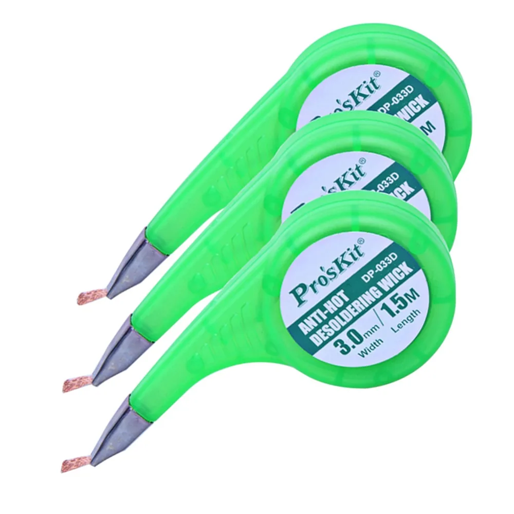 1Pc Desoldering Braid Solder Remover Wick Wire Lead Cord Flux BGA Solder Welding Repair Tool