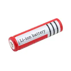 2 шт 18650 батареи 3,7 V 4200 mAh 18650 литий-ионная аккумуляторная батарея BRC литиевая батарея Красный Оптовая продажа цифровой