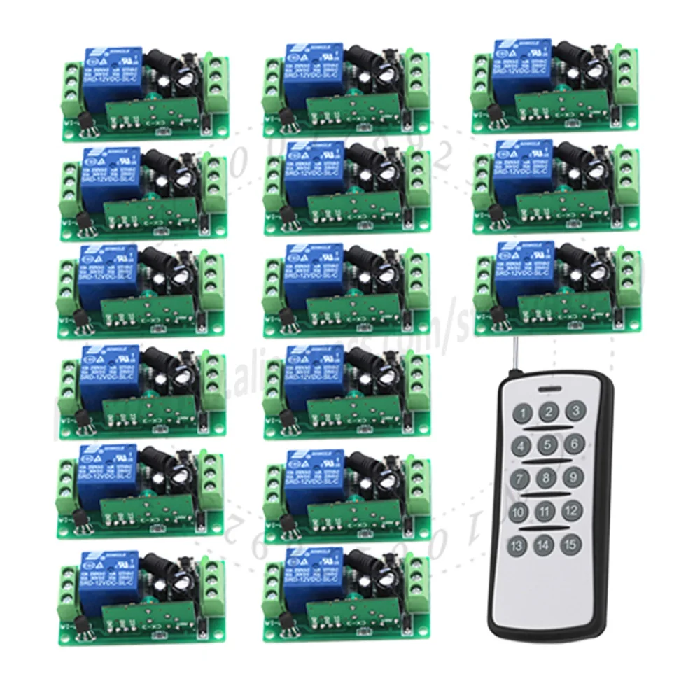 DC 12V 1CH 1 CH Wireless Remote Control Switch Remote Light on off Radio relay Module Receiver Transmitter 315 MHz Smart Home DC 12V 1CH 1 CH Wireless Remote Control Switch Remote Light on off Radio relay Module Receiver Transmitter 315 MHz Smart Home