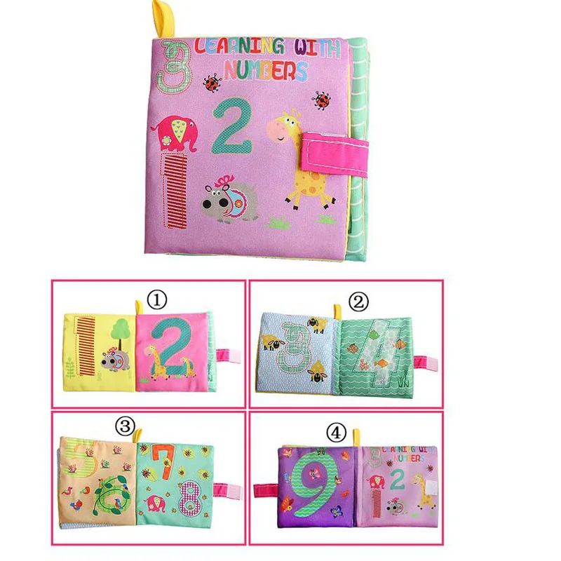 New-Cloth-Book-Newborn-Baby-Learning-with-Letter-Number-Shape-Animals-Waterproof-Kids-First-Book-Infant (2)