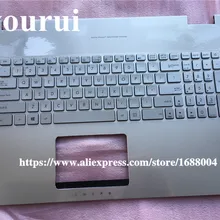 Для Asus N751 N751JX N751JK N751J G771 GL771 Упор для рук Топ C чехол в виде ракушки с подсветкой с US RU Клавиатура