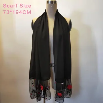 

Floral Chiffon Hijab Abaya Muslim Turban Hijab Scarf Qatar Jilbab Turbante Mujer Abayas For Women Hijabs Caps Headscarf Musulman