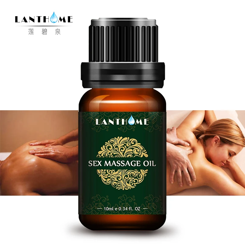 10ml Pure Plant Essential Oils Body Massage Oil Relax the nervous Exciter Female Libido Enhancer Orgasm