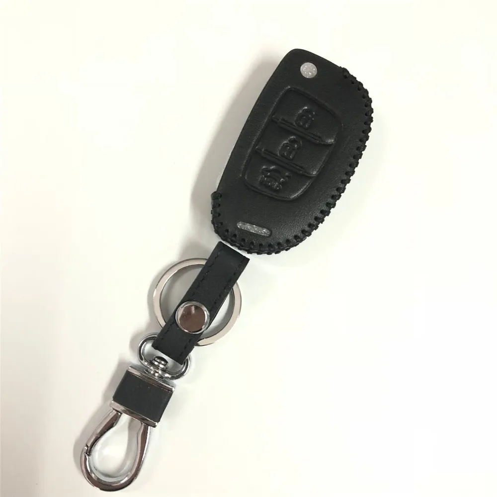 

Key Case car Wallet Key cover Shell keychain Auto key smart PU accessories products styling For Hyundai Creta ix25 2015-17