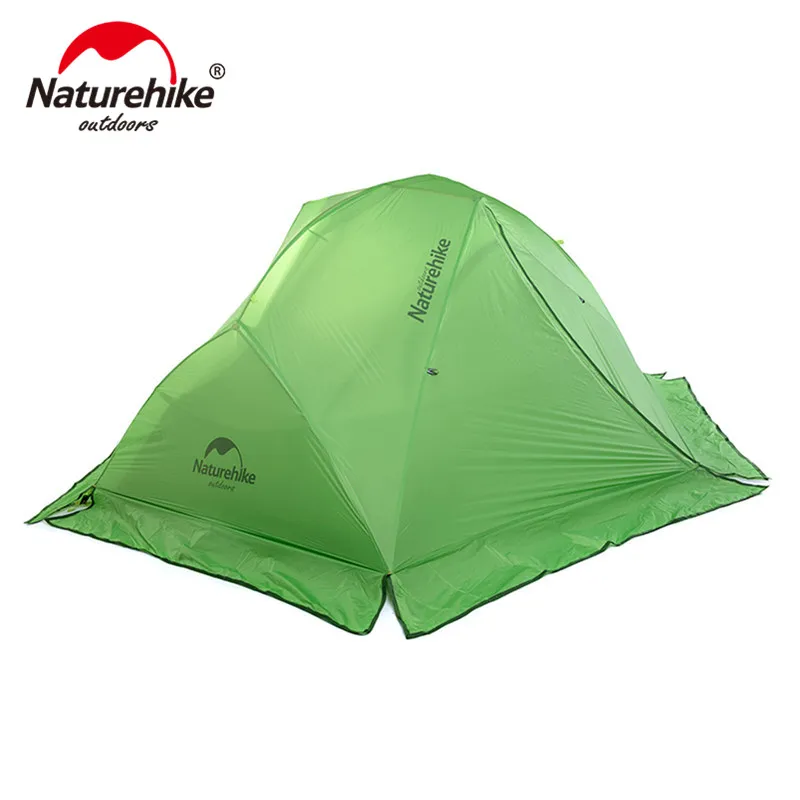 Online Tienda de campaña Naturehike mejorada Star River tienda de campaña ultraligera 2 personas 4 temporada 20D tienda de silicona con alfombra gratis NH17T012 T