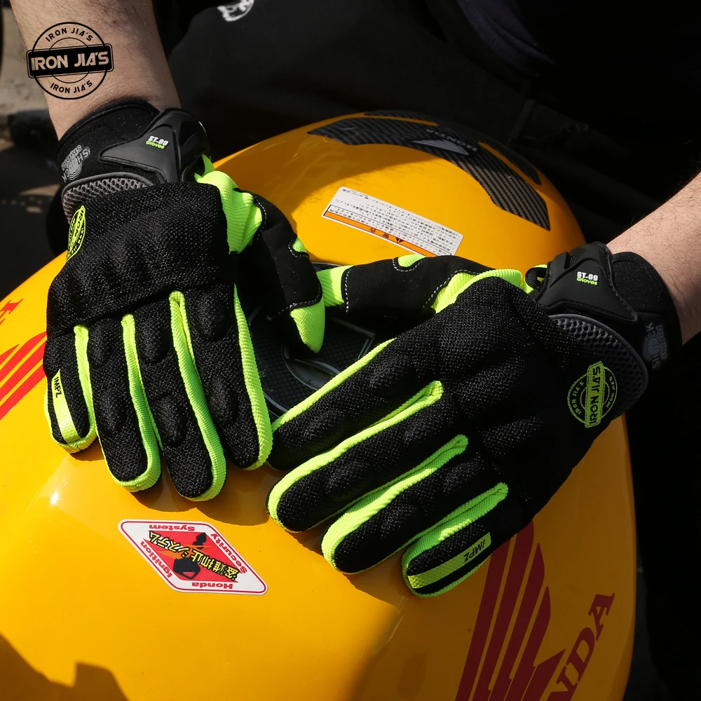 Мотоциклетные защитные перчатки с сенсорным экраном Дышащие носки Guantes Moto Luvas Alpine Cross Stars Gants Moto Summer Guant