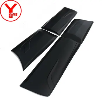 

black body cladding For Toyota Fortuner AN160 HILUX SW4 2015 2016 2017 Car Styling side door trim deflector accessories YCSUNZ