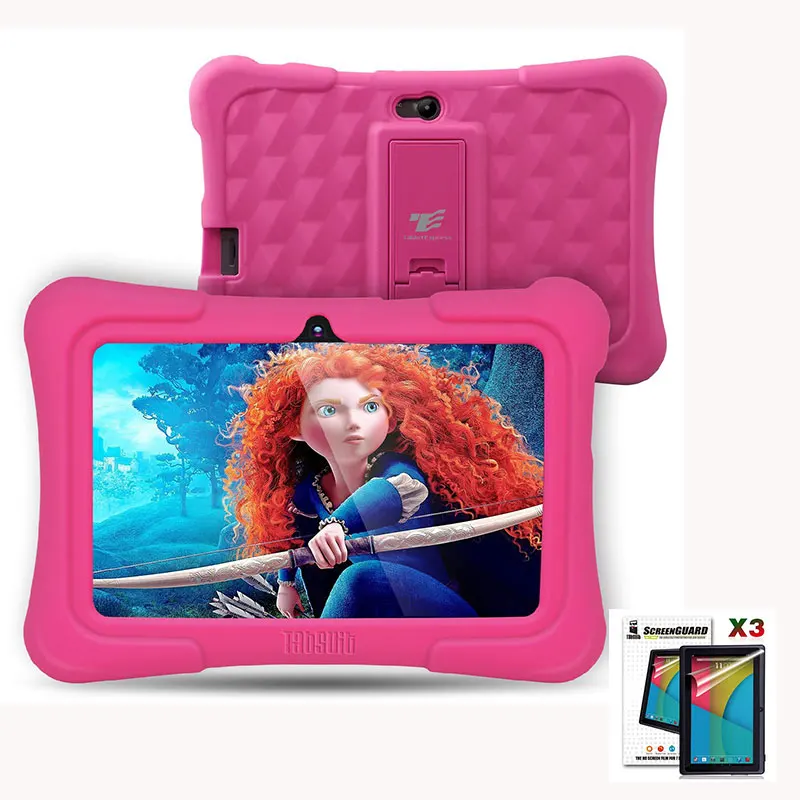

DragonTouch Y88X Plus 7 inch Kids Tablets pcs Quad Core Android 5.1 + Screen Protector Bag Best Christmas gifts for children
