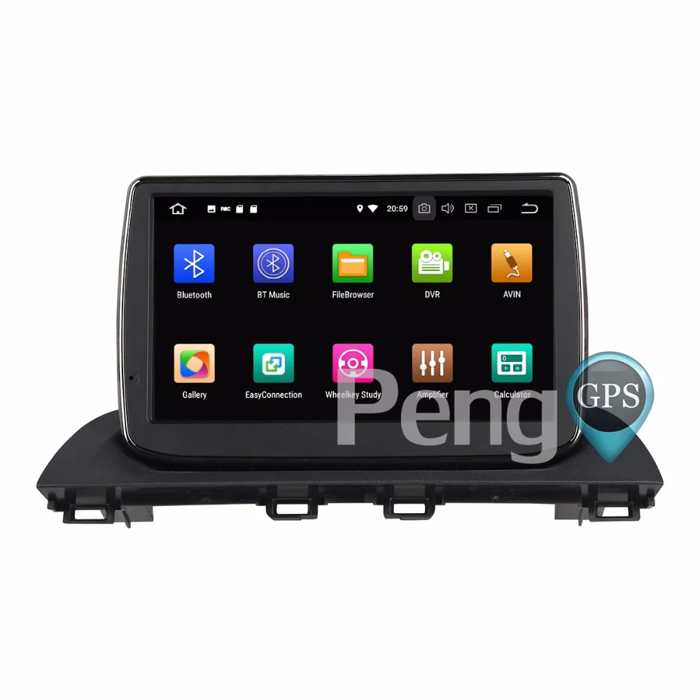 Discount 4G+32G Octa Core 2 Din Stereo Android 8.0 Car Radio for Mazda 3 Axela 2014  GPS Navigation CD DVD Player Bluetooth headunit 2