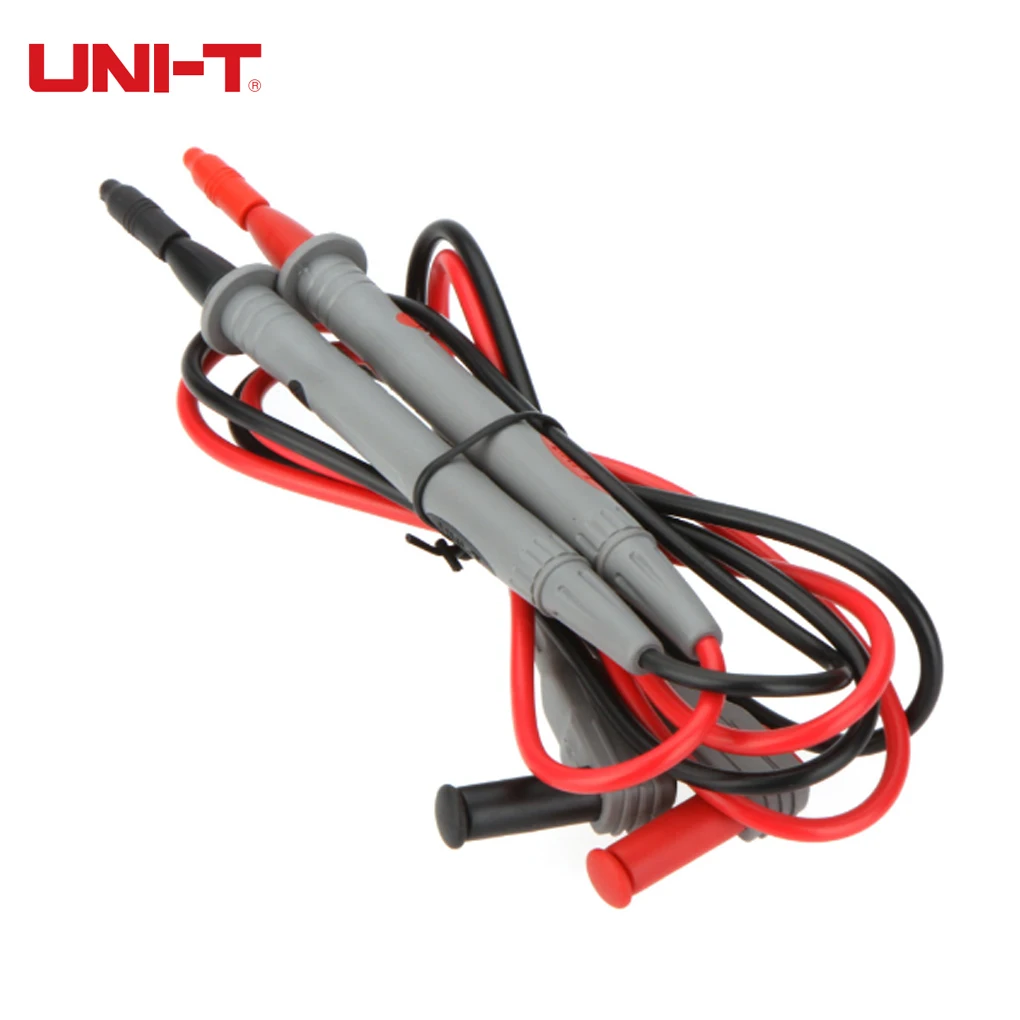 

1 Pair UNI-T 10A Digital Multimeter Test Leads Probe Extension Line Pen Cable DMM Sharp Tip Test Probe
