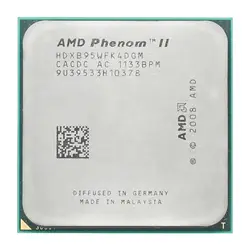 Четырехъядерный процессор AMD Phenom II X4 B95 (3,0 ГГц/6 м/95 Вт/2000 ГГц разъем am3 am2 + 938 pin)