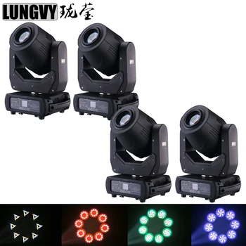 

Free Shipping 4pcs/lot 150W With Led Round 24x0.5W RGB 3In1 LED Bar Beam DMX512 Moving Head Led Stage Light for Mobile DJ Party