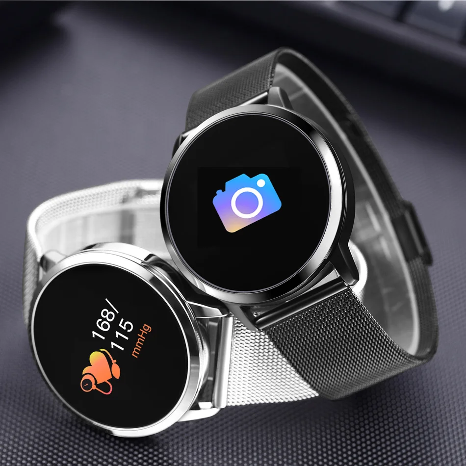 Смарт часы Newwear Q8 Q9 модные электронные для мужчин и женщин водонепроницаемый