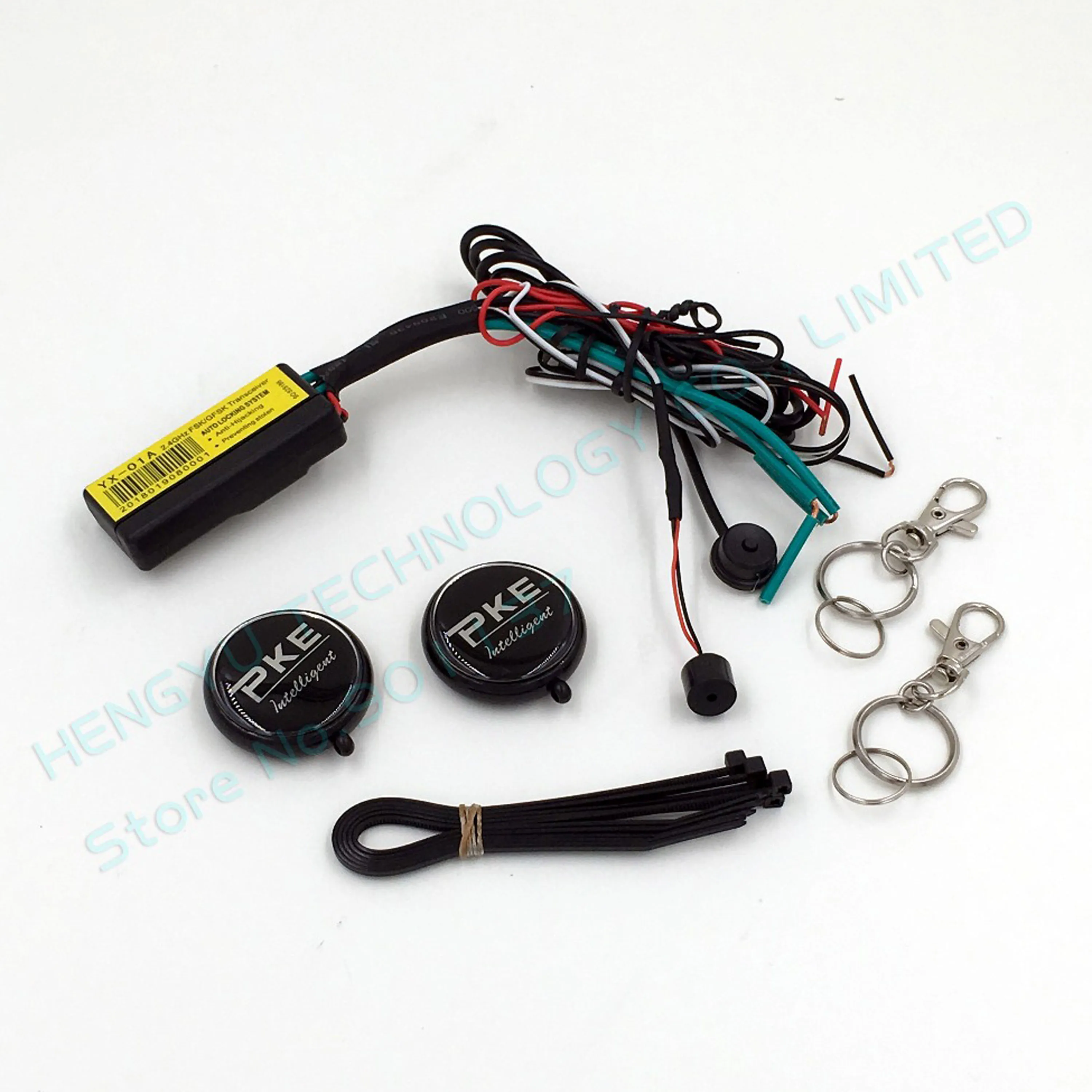 

RFID 2.4 GHZ car immobilizer system put remote in pocket auto lock unlock engine intelligent anti-hijacking circuit cut off EL-2