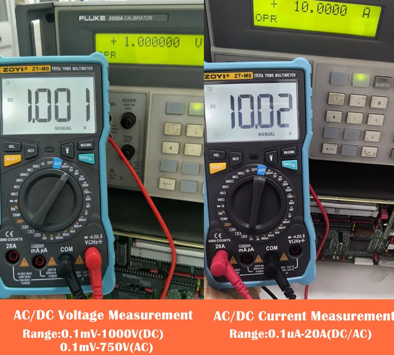 От оригинального производителя, ZOYI ZT-M0 ZT-M1 ZT-X истинного среднеквадратичного значения Цифровой мультиметр переменного тока постоянного тока Напряжение Ток Ом Температура мультиметр