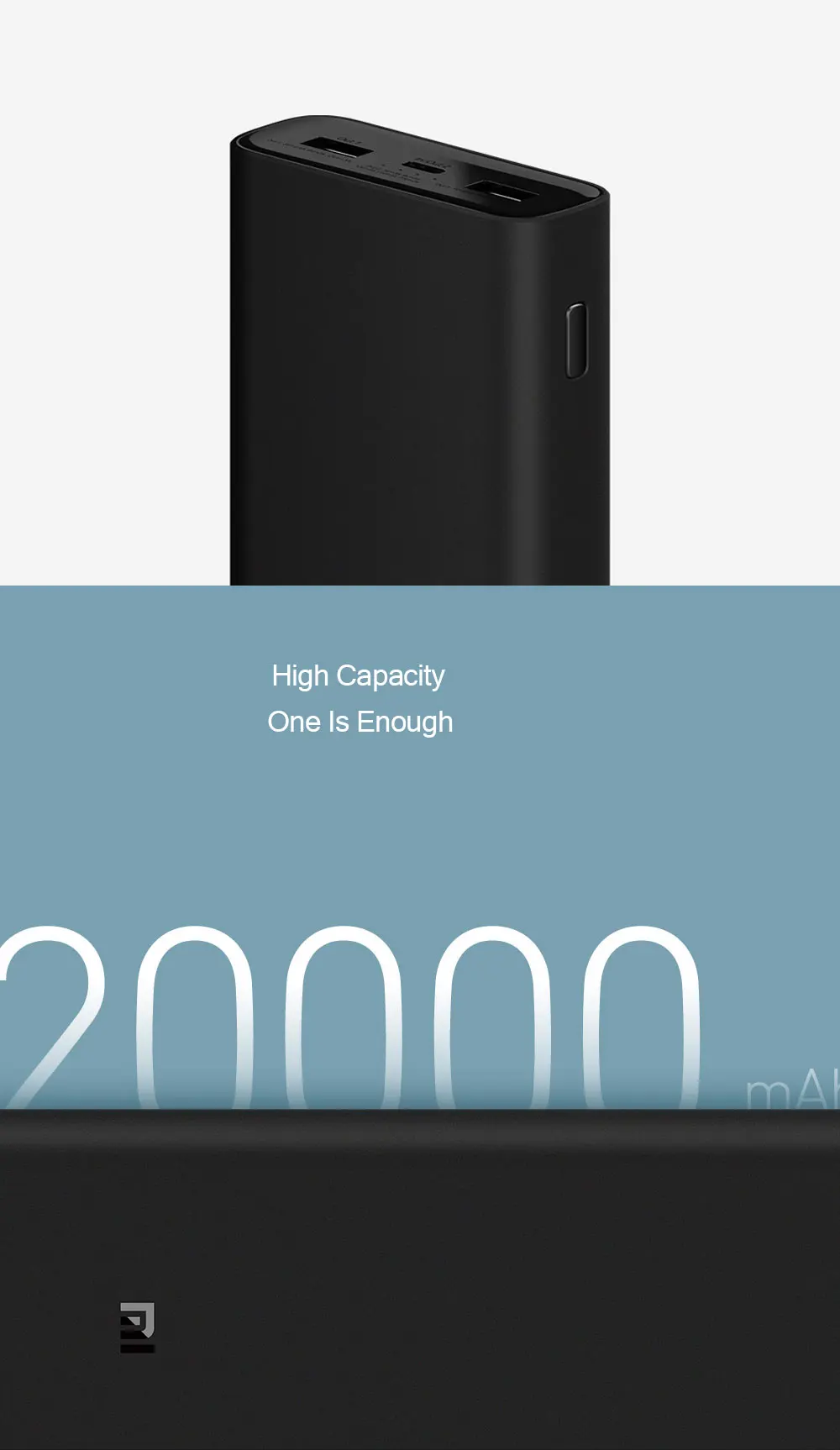 Xiaomi power Bank 3 20000 мАч USB-C 45 Вт Двусторонняя Быстрая зарядка type-C Dual USB power bank портативное зарядное устройство для ноутбука смартфона