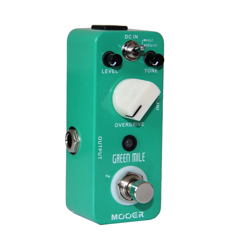 MOOER Зеленая миля настоящий переход Overdrive педаль для эффектов/педаль
