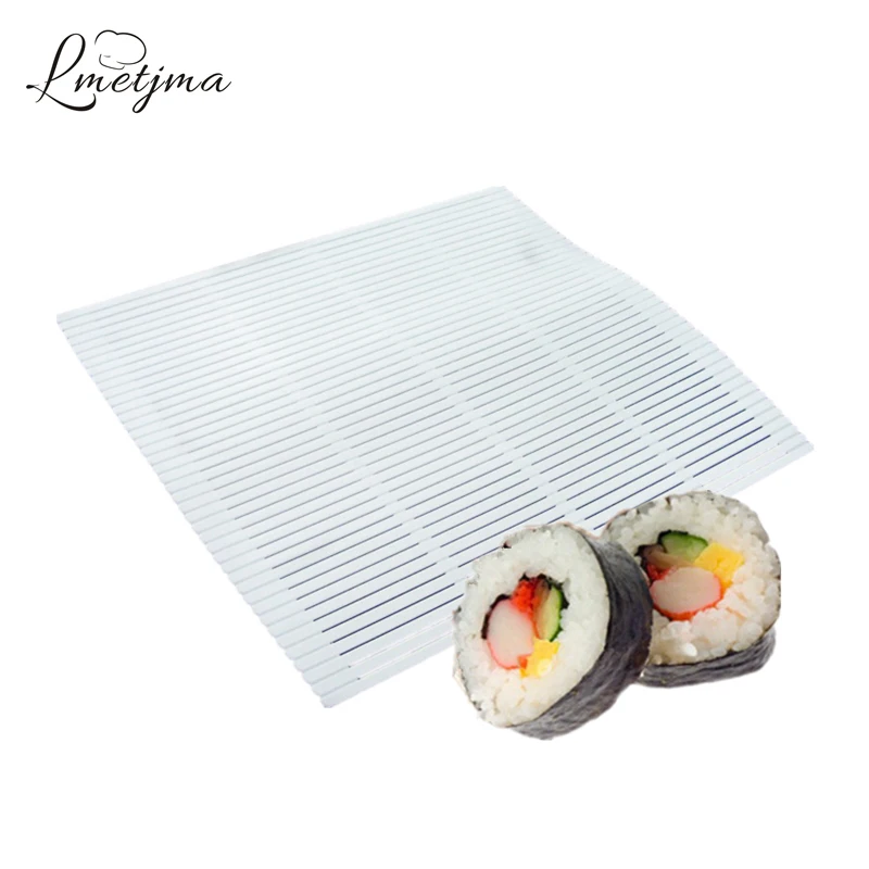 LMETJMA Silicone Sushi Rolling Mats Kitchen Mat Plus Non-Stick Roll Maker PYKC0819-3 | Дом и сад