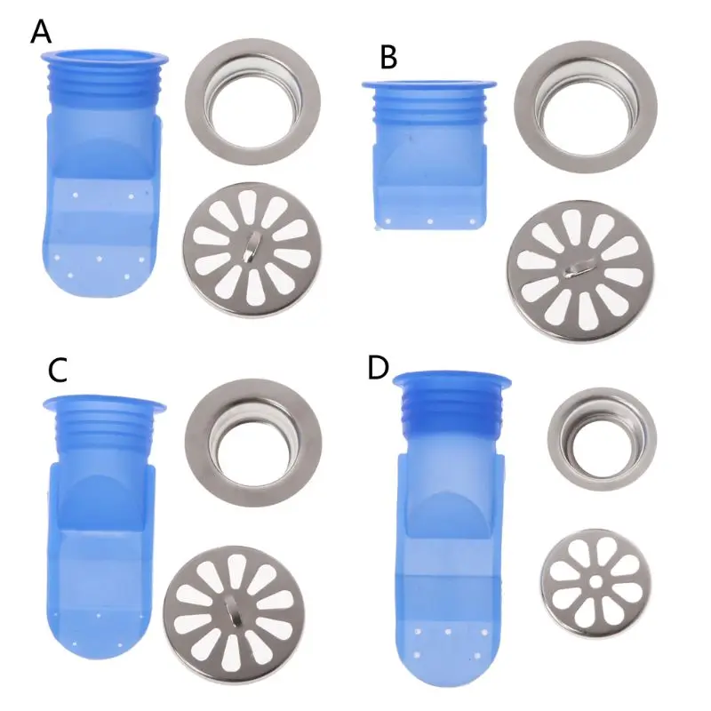 

Silicone Drain Backflow Preventer One Way Valve for Pipes Tubes Bathroom Floor Drain Seal for Bathroom Kitchen Floor