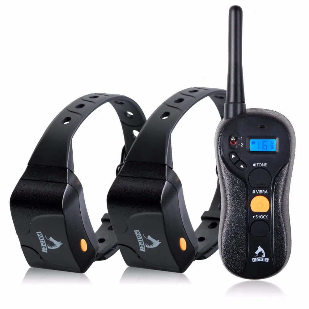 

Dog Training Collar For 2 dog Rechargeable & Waterproof Blind Operation Remote Controlled Collar with Tone Vibration Shock Mode