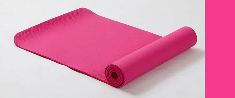 YHSBUY 2018 ТПЭ коврики для йоги 183 см * 61 см * 6 мм нескользящий Esterirlla Yoga Gym waterproof Excercise коврик для начинающих, HB016