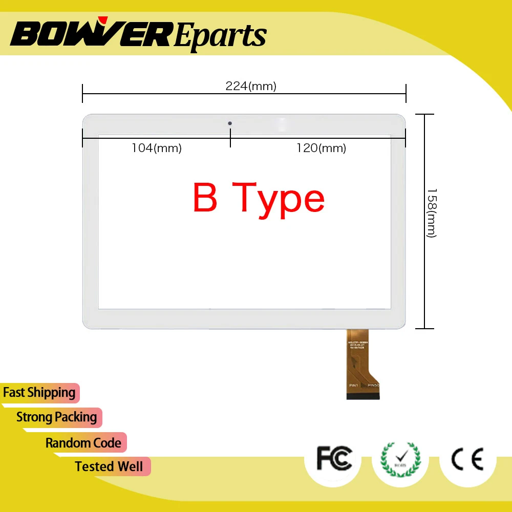 

A+ 9.6" Touch Screen For Cube U63 / U63GT Tablet PC Touch Screen Digitizer Replacement 224X158mm