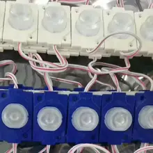 12 В супер яркий 3030 светодиодный модуль ленточный светильник лампа лента 1 светодиодный 1,5 Вт литья под давлением крышка ABS IP65 Водонепроницаемый оконный знак