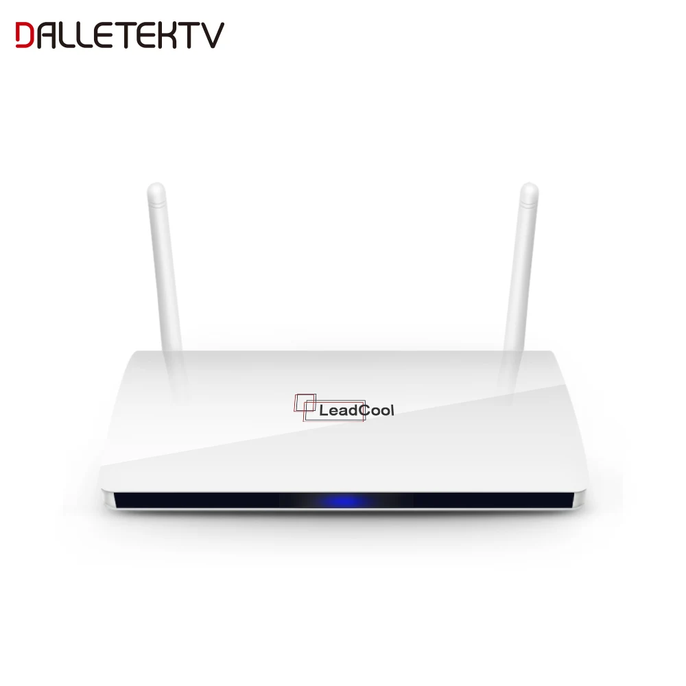 Dalletektv Leadcool تي في بوكس أندرويد كاملة HD 1080 P رباعية النواة RAM 1G الذكية مجموعة أعلى مربع 4 K 3D بناء في Wifi STB دون الاشتراك