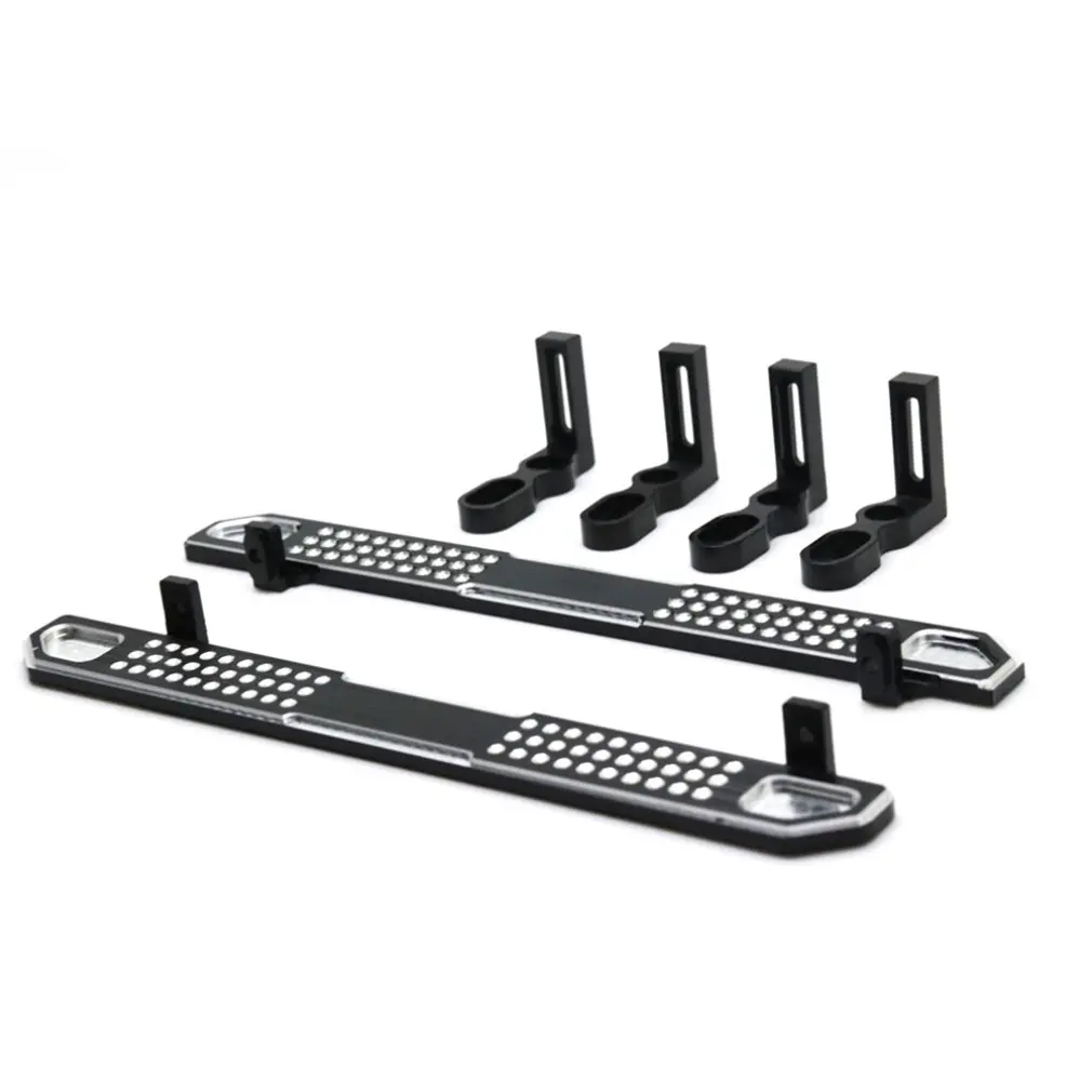 

For Traxxas4 Trx-4 Remote Control Climbing Car Aluminum Alloy Simulation Pedals Modified Upgrade Accessories Black