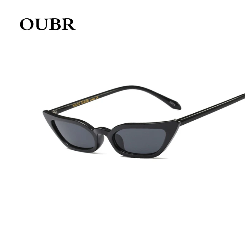 OUBR кошачьи глаза женские солнцезащитные очки мужской модный козырек