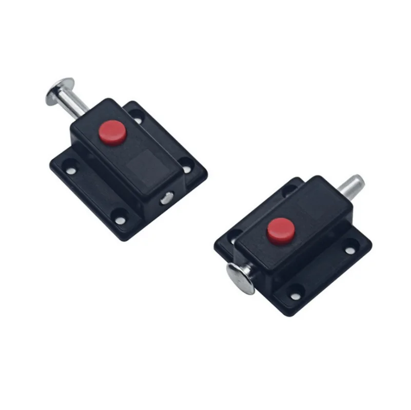 

10pcs/lot Home Hardware Automatic Furniture Bolt Door Window Cabinet Box Latch Drawer Cupboard Spring Lock