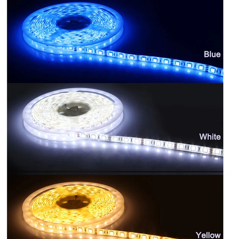 Гудленд RGB Светодиодные ленты свет SMD3528 5 м 300 светодиодный s светодиодный свет полосы Neon ленты ИК-пульт 12 В 2A Мощность адаптер